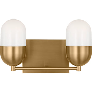 Foster Medium Vanity Midnight Black - Visual Comfort Wall Lights