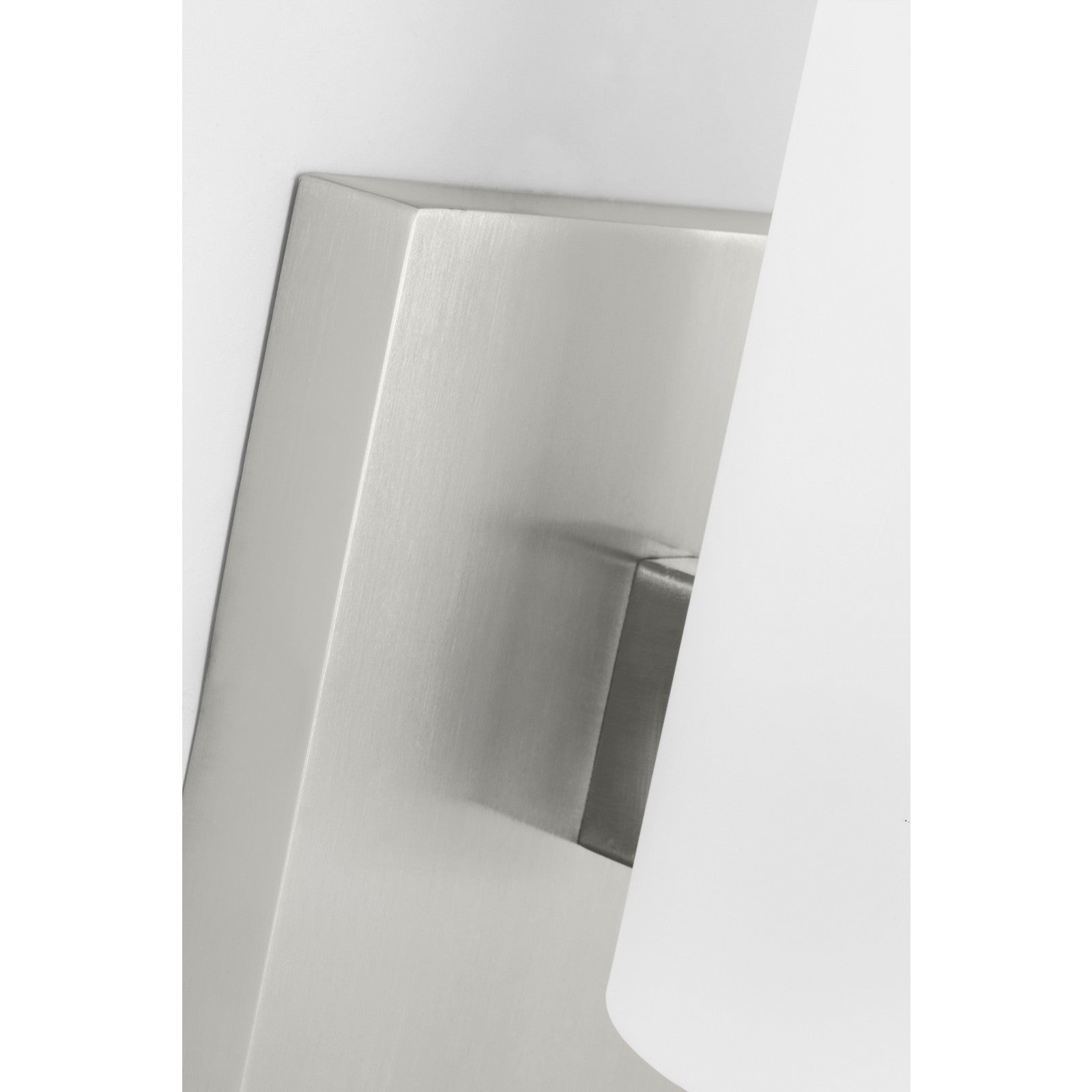 Rhode Small Vanity Brushed Steel - Visual Comfort Wall Lights
