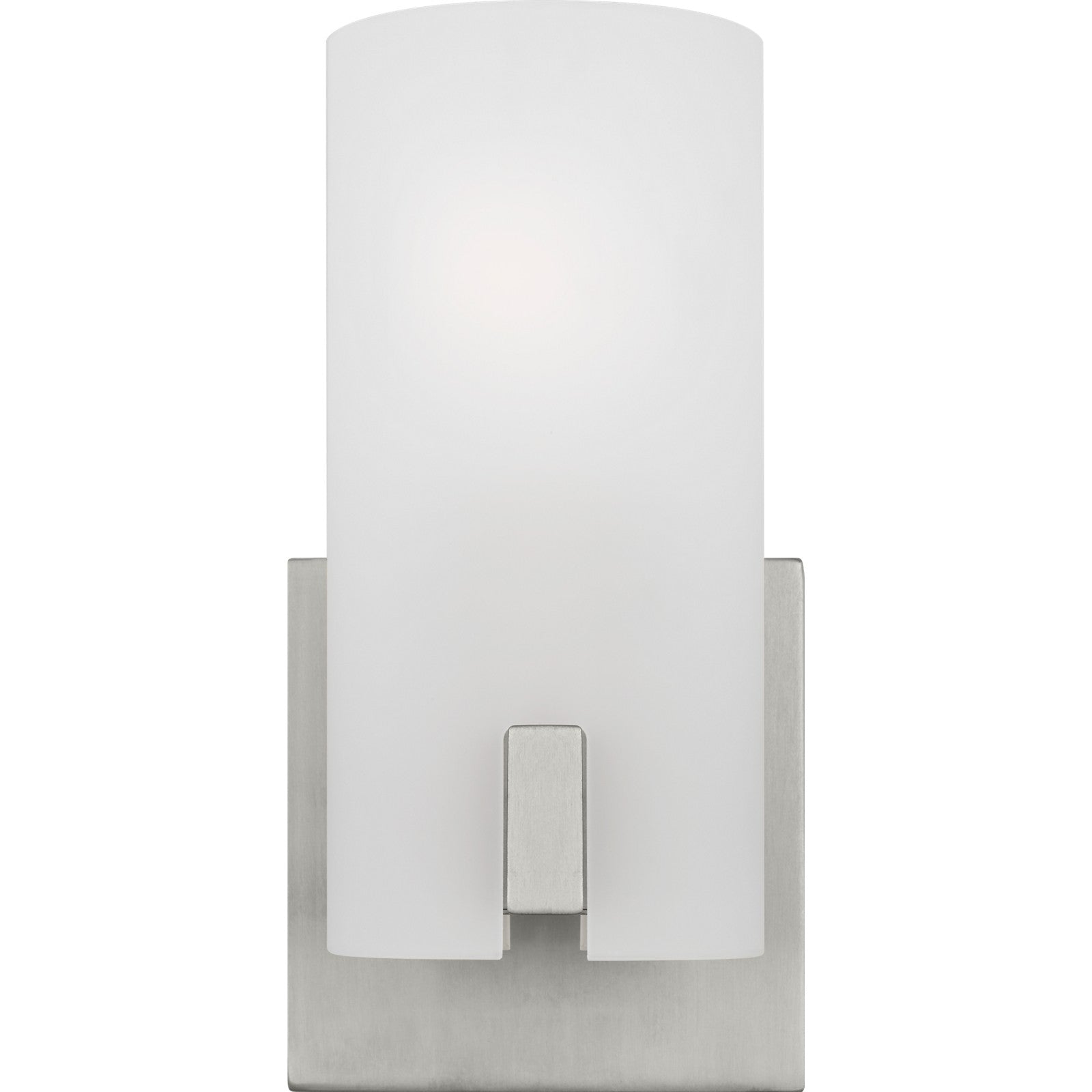 Rhode Small Vanity Brushed Steel - Visual Comfort Wall Lights