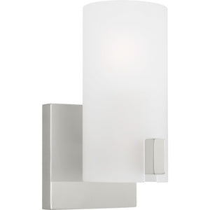 Rhode Small Vanity Brushed Steel - Visual Comfort Wall Lights