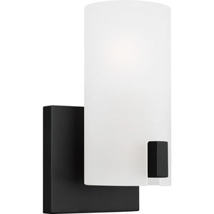 Rhode Small Vanity Brushed Steel - Visual Comfort Wall Lights