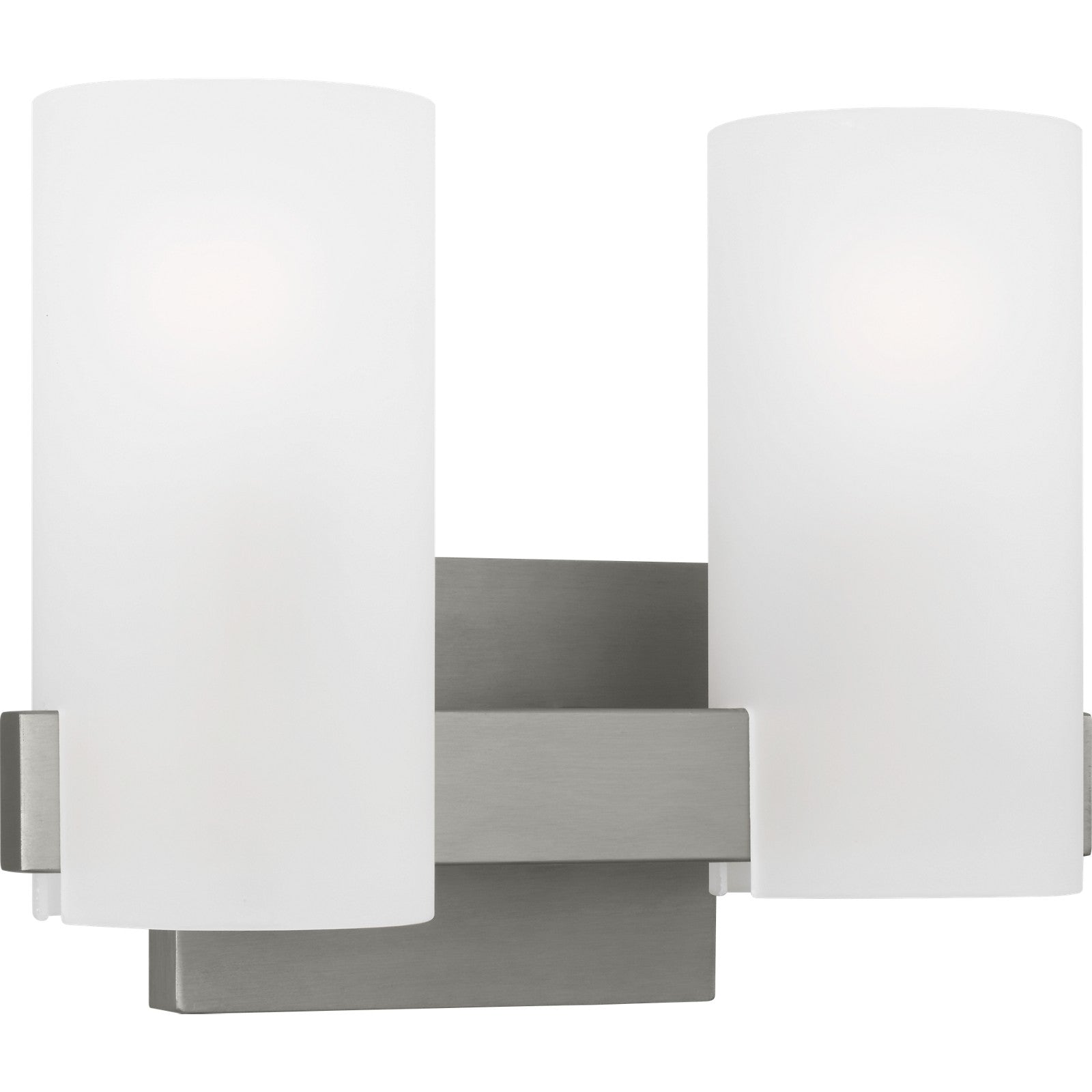 Rhode Medium Vanity Brushed Steel - Visual Comfort Wall Lights