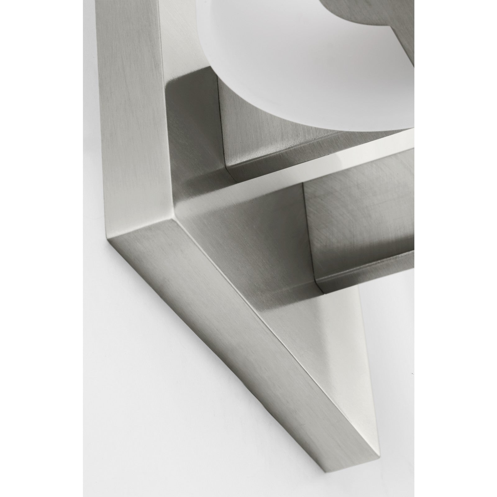 Rhode Medium Vanity Brushed Steel - Visual Comfort Wall Lights
