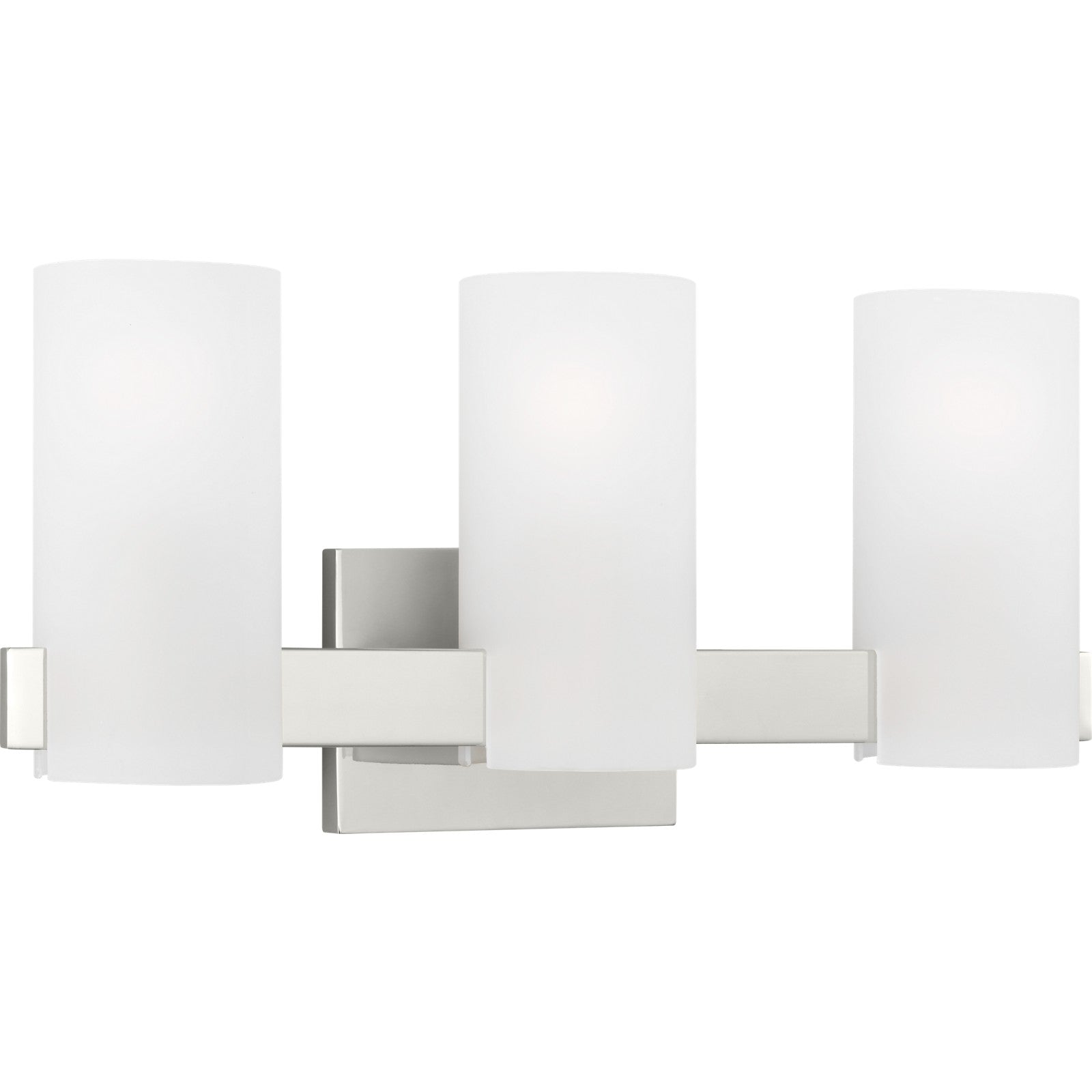Rhode Large Vanity Brushed Steel - Visual Comfort Wall Lights