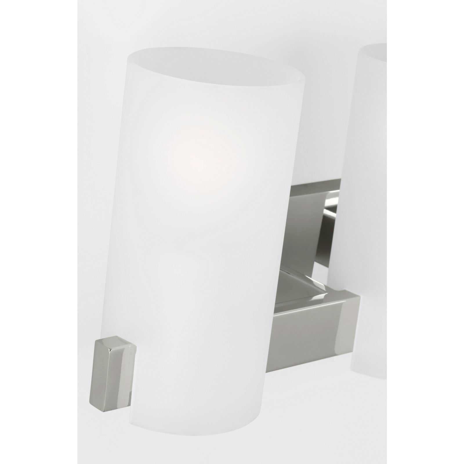 Rhode Large Vanity Brushed Steel - Visual Comfort Wall Lights