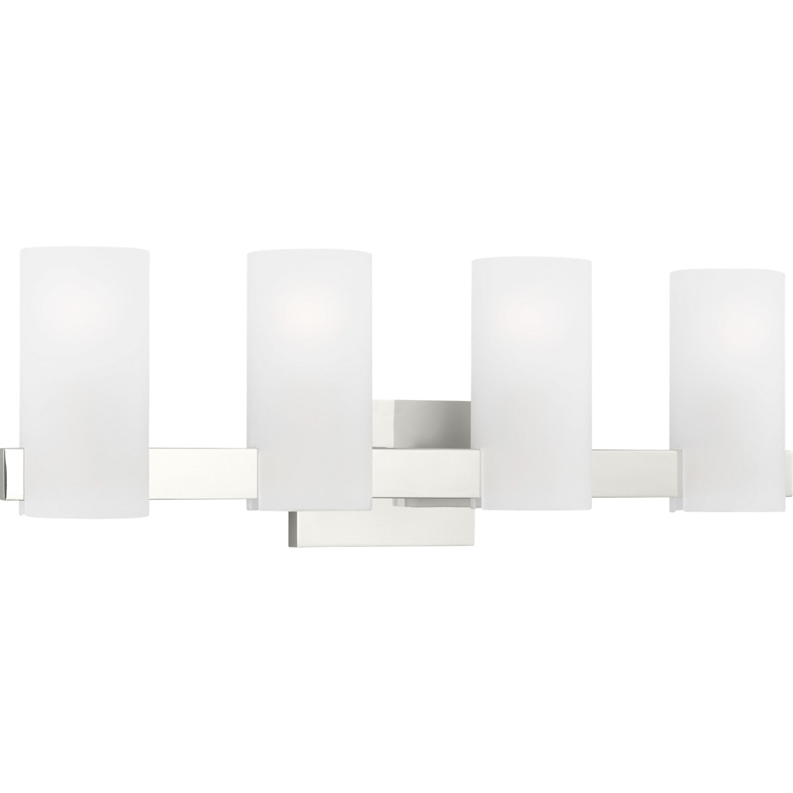 Rhode Extra Large Vanity Brushed Steel - Visual Comfort Wall Lights