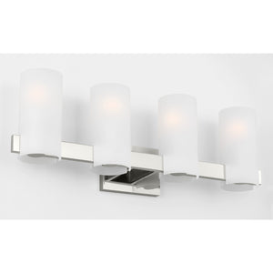 Rhode Extra Large Vanity Brushed Steel - Visual Comfort Wall Lights