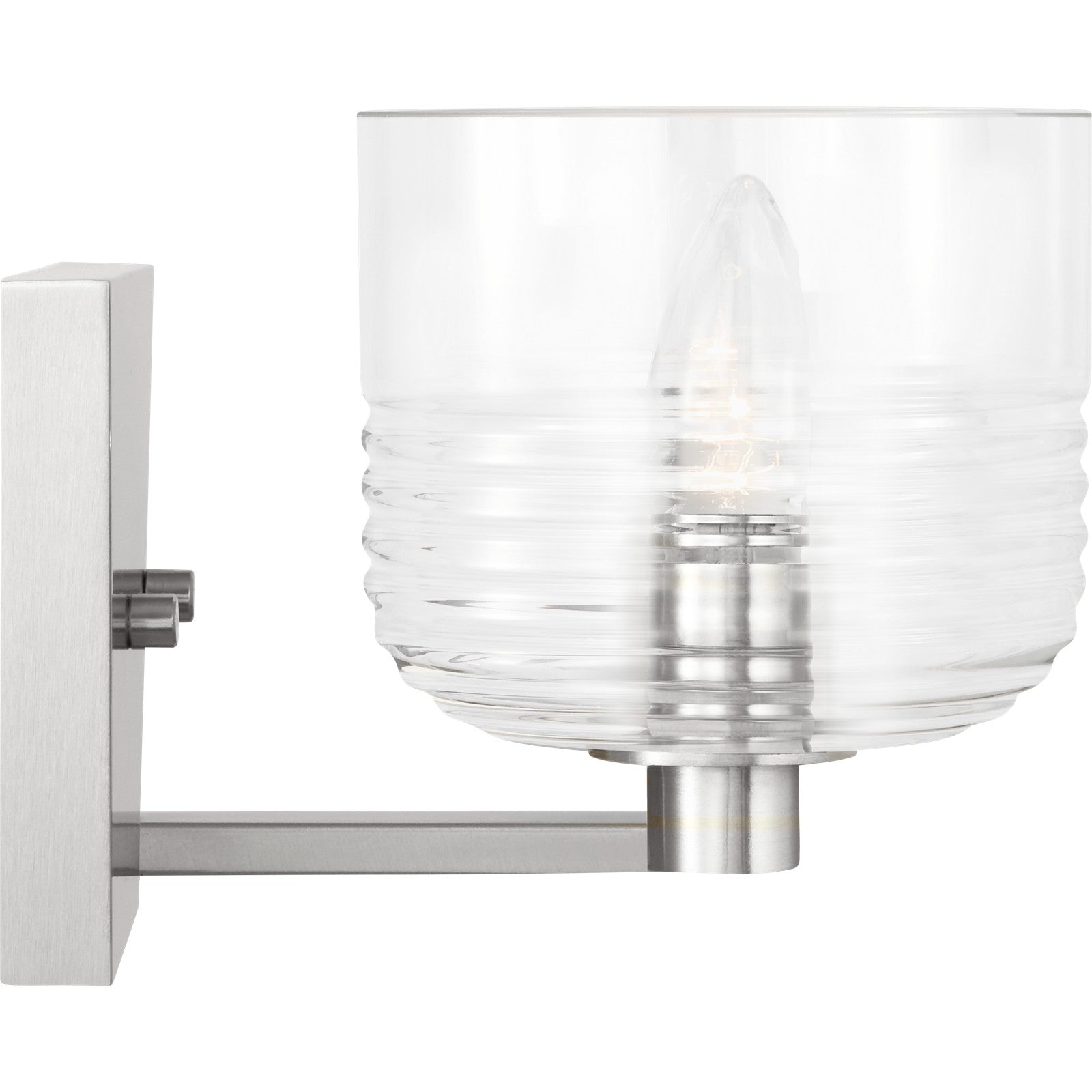 Lochdale Small Sconce Brushed Nickel - Visual Comfort Wall Lights