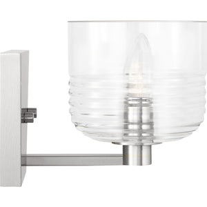 Lochdale Small Sconce Brushed Nickel - Visual Comfort Wall Lights