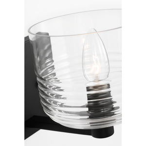 Lochdale Small Sconce Brushed Nickel - Visual Comfort Wall Lights