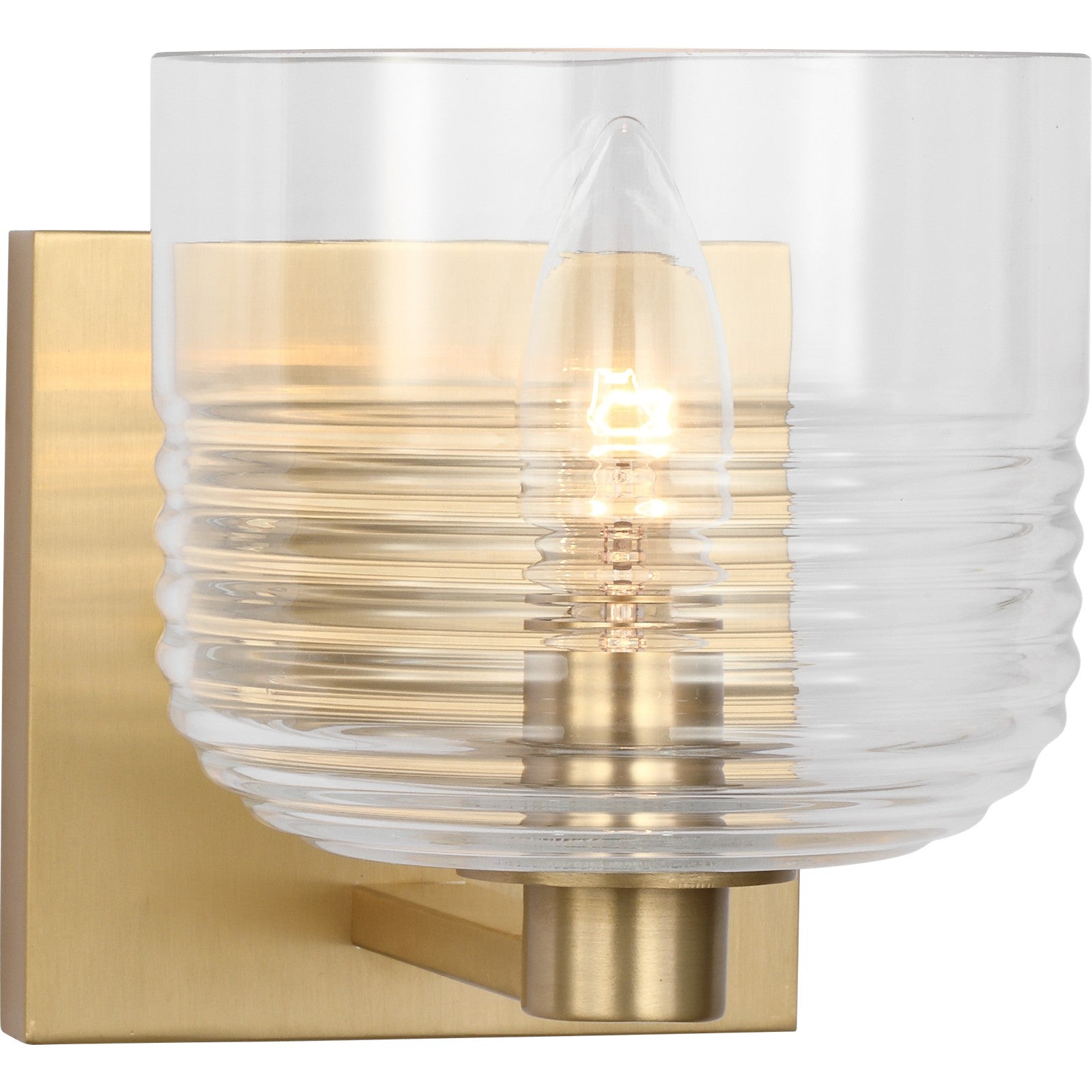 Lochdale Small Sconce Brushed Nickel - Visual Comfort Wall Lights