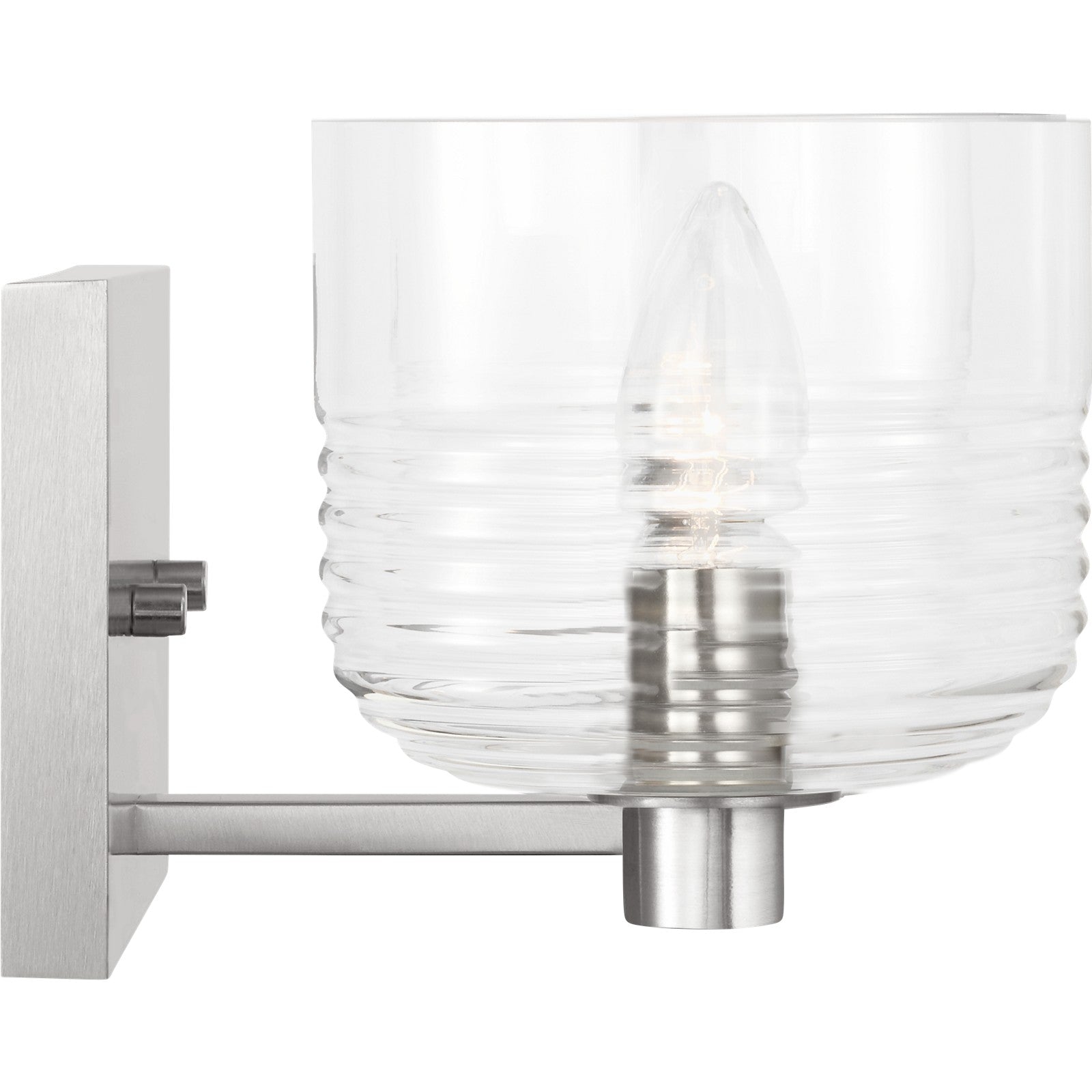 Lochdale Medium Vanity Brushed Nickel - Visual Comfort Wall Lights