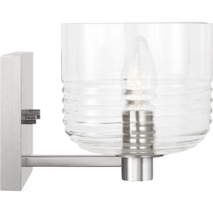 Lochdale Medium Vanity Brushed Nickel - Visual Comfort Wall Lights