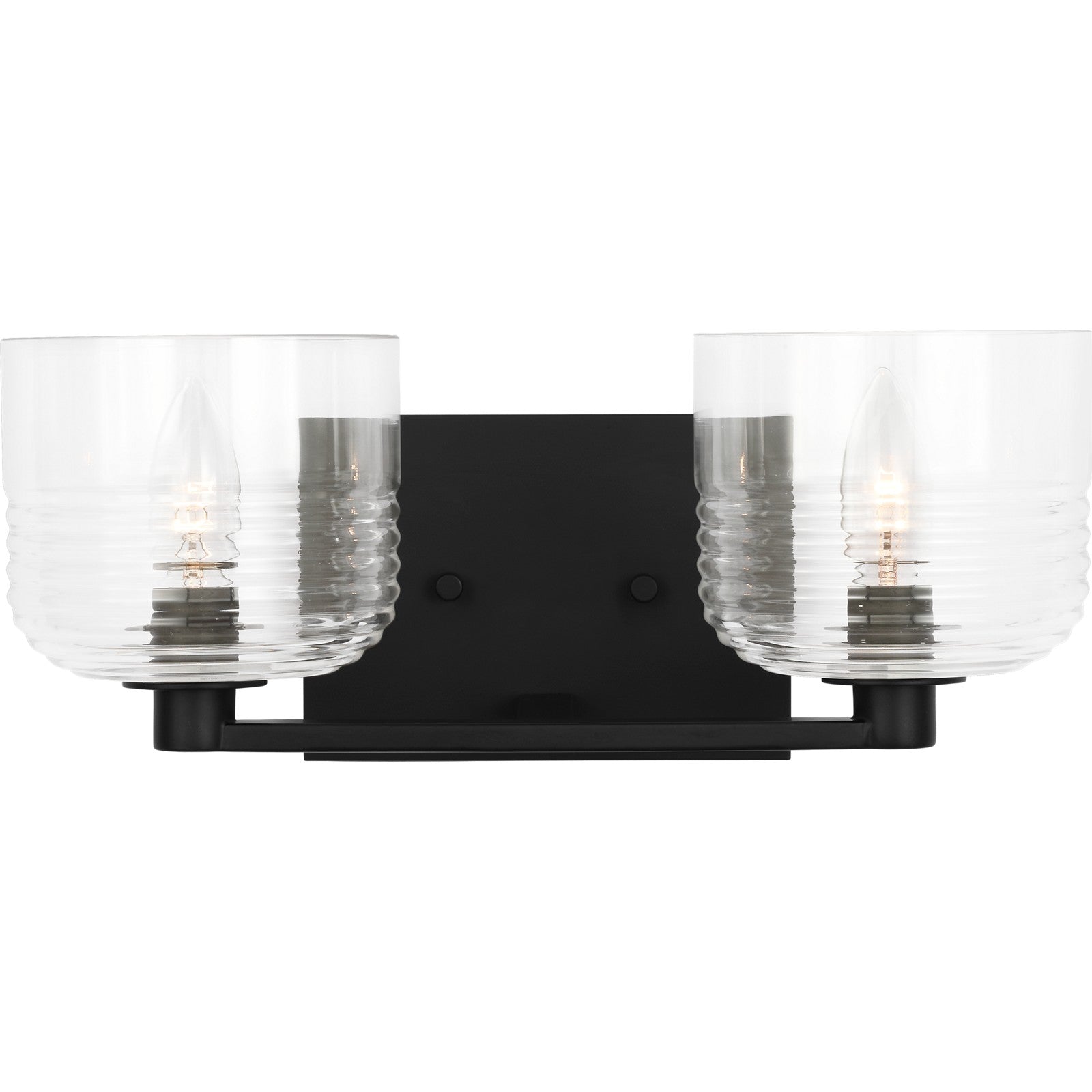 Lochdale Medium Vanity Brushed Nickel - Visual Comfort Wall Lights