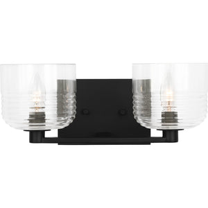 Lochdale Medium Vanity Brushed Nickel - Visual Comfort Wall Lights