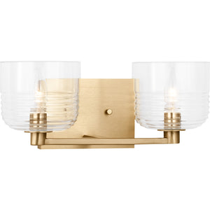 Lochdale Medium Vanity Brushed Nickel - Visual Comfort Wall Lights