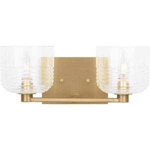 Lochdale Medium Vanity Brushed Nickel - Visual Comfort Wall Lights