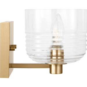 Lochdale Medium Vanity Brushed Nickel - Visual Comfort Wall Lights