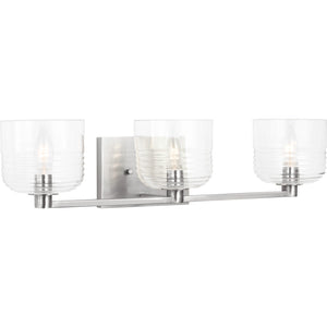 Lochdale Large Vanity Brushed Nickel - Visual Comfort Wall Lights