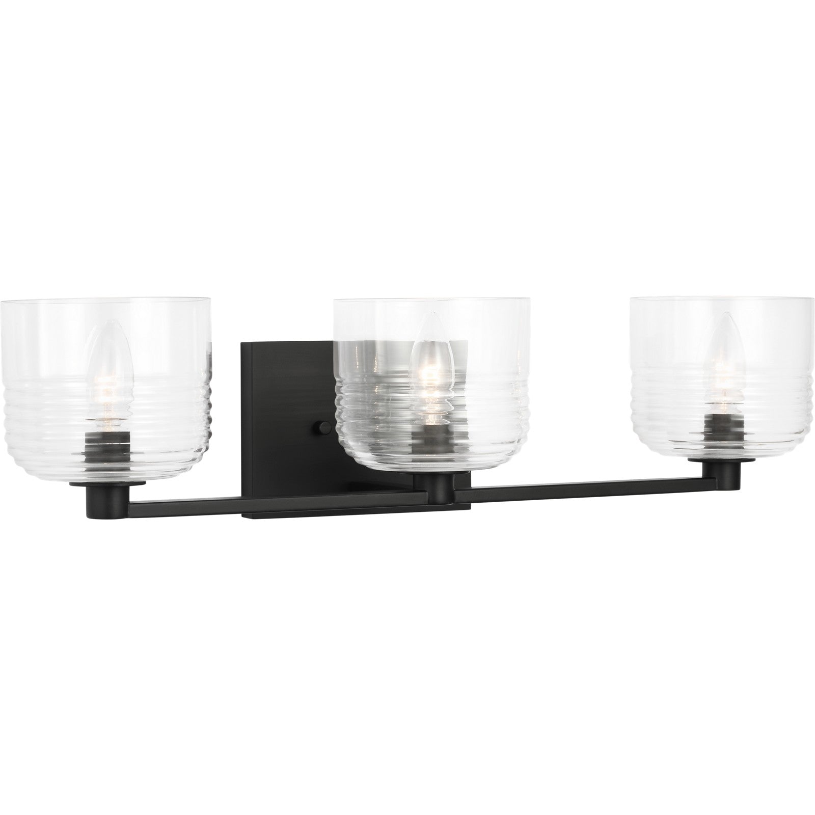 Lochdale Large Vanity Brushed Nickel - Visual Comfort Wall Lights