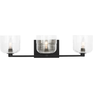 Lochdale Large Vanity Brushed Nickel - Visual Comfort Wall Lights