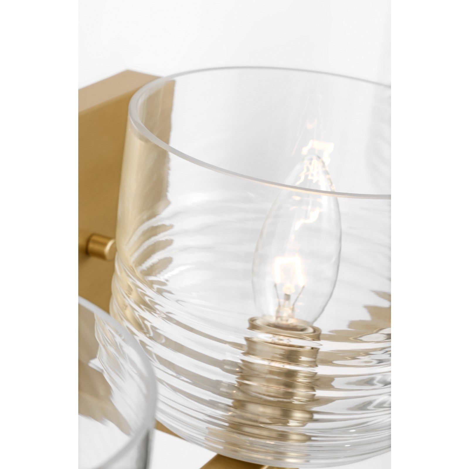 Lochdale Large Vanity Brushed Nickel - Visual Comfort Wall Lights