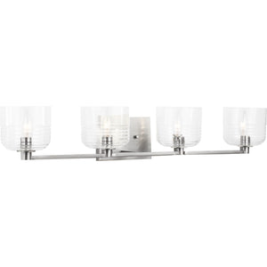 Lochdale Extra Large Vanity Brushed Nickel - Visual Comfort Wall Lights