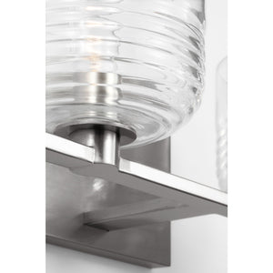 Lochdale Extra Large Vanity Brushed Nickel - Visual Comfort Wall Lights