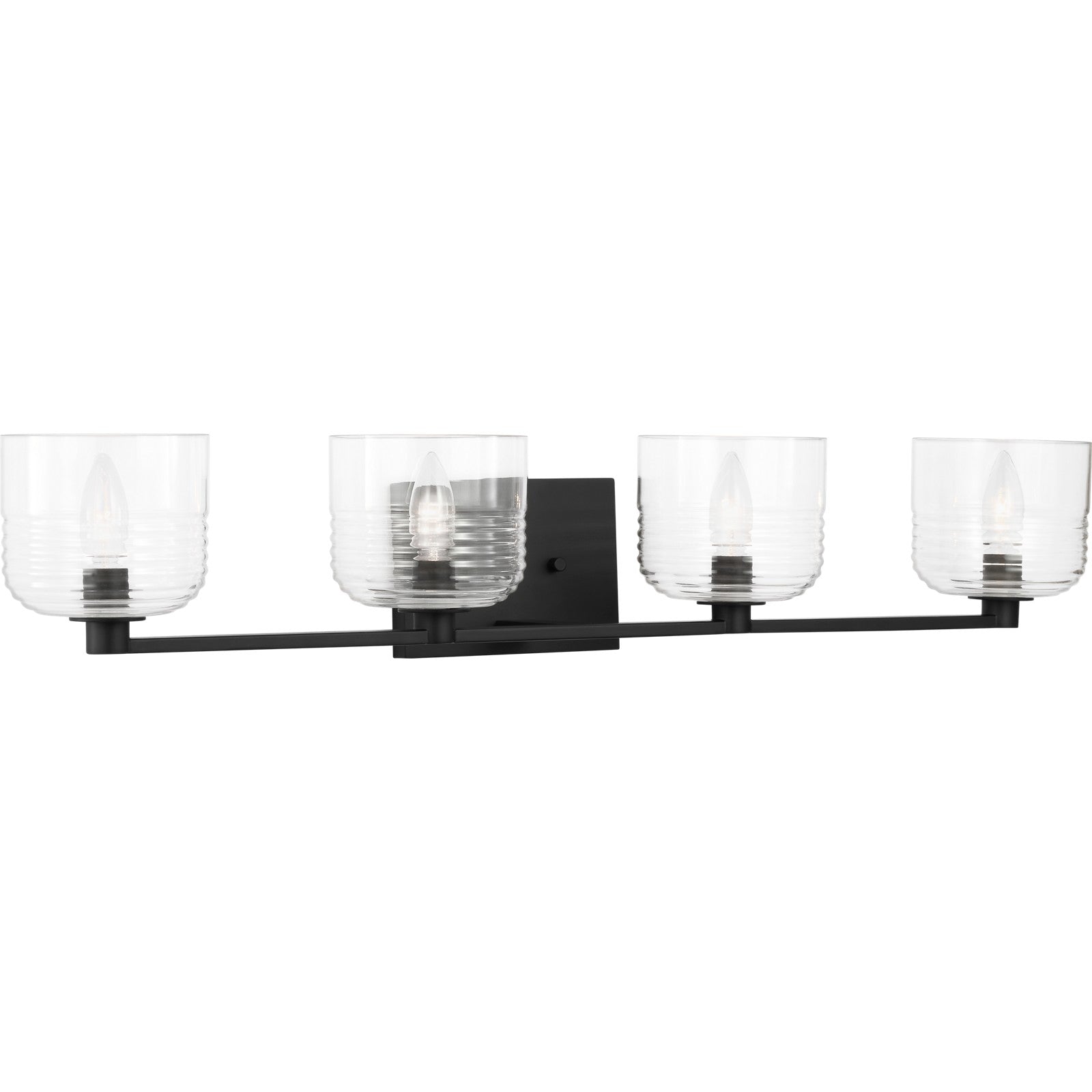 Lochdale Extra Large Vanity Brushed Nickel - Visual Comfort Wall Lights