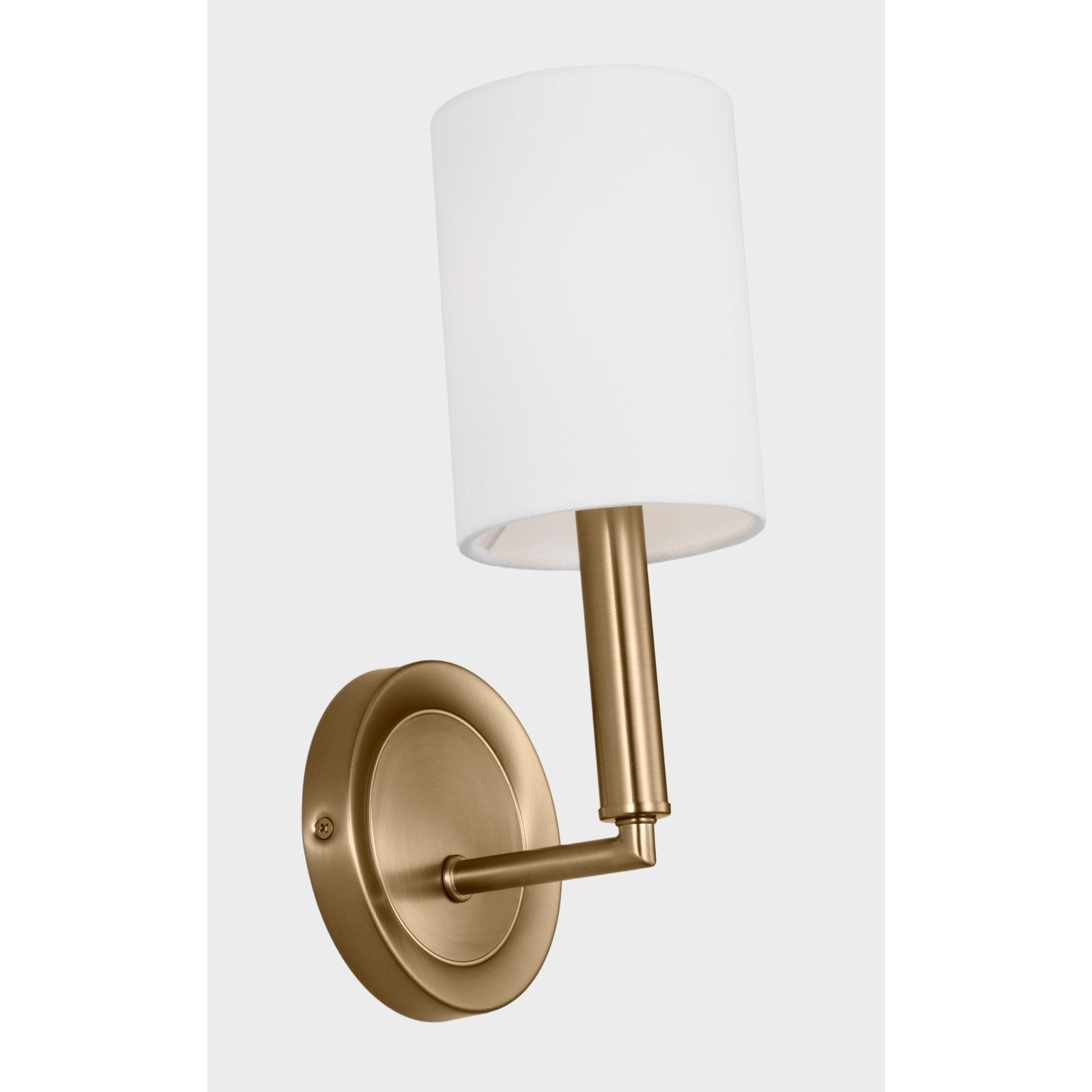 Egmont Medium Sconce Satin Brass - Visual Comfort Wall Lights