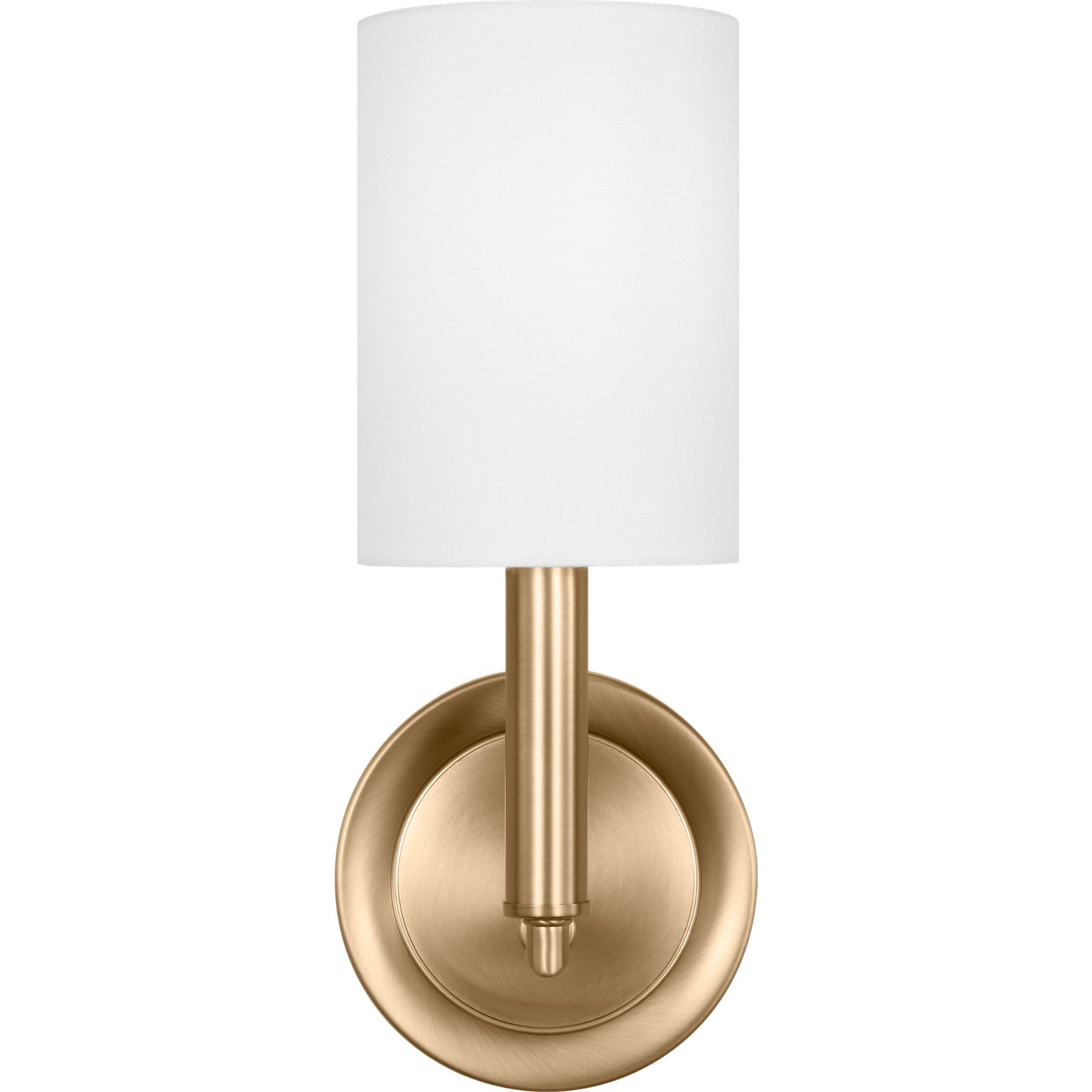 Egmont Medium Sconce Satin Brass - Visual Comfort Wall Lights