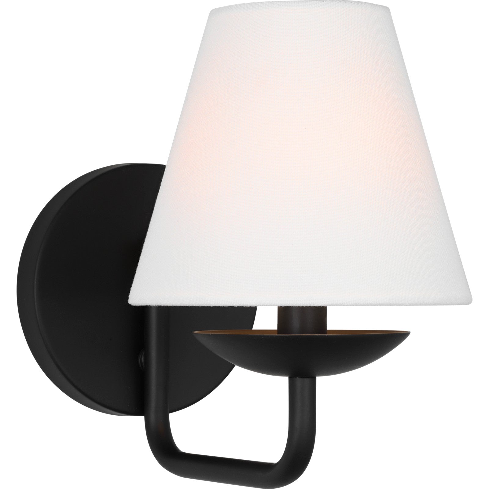 Albion Small Sconce Midnight Black - Visual Comfort Wall Lights