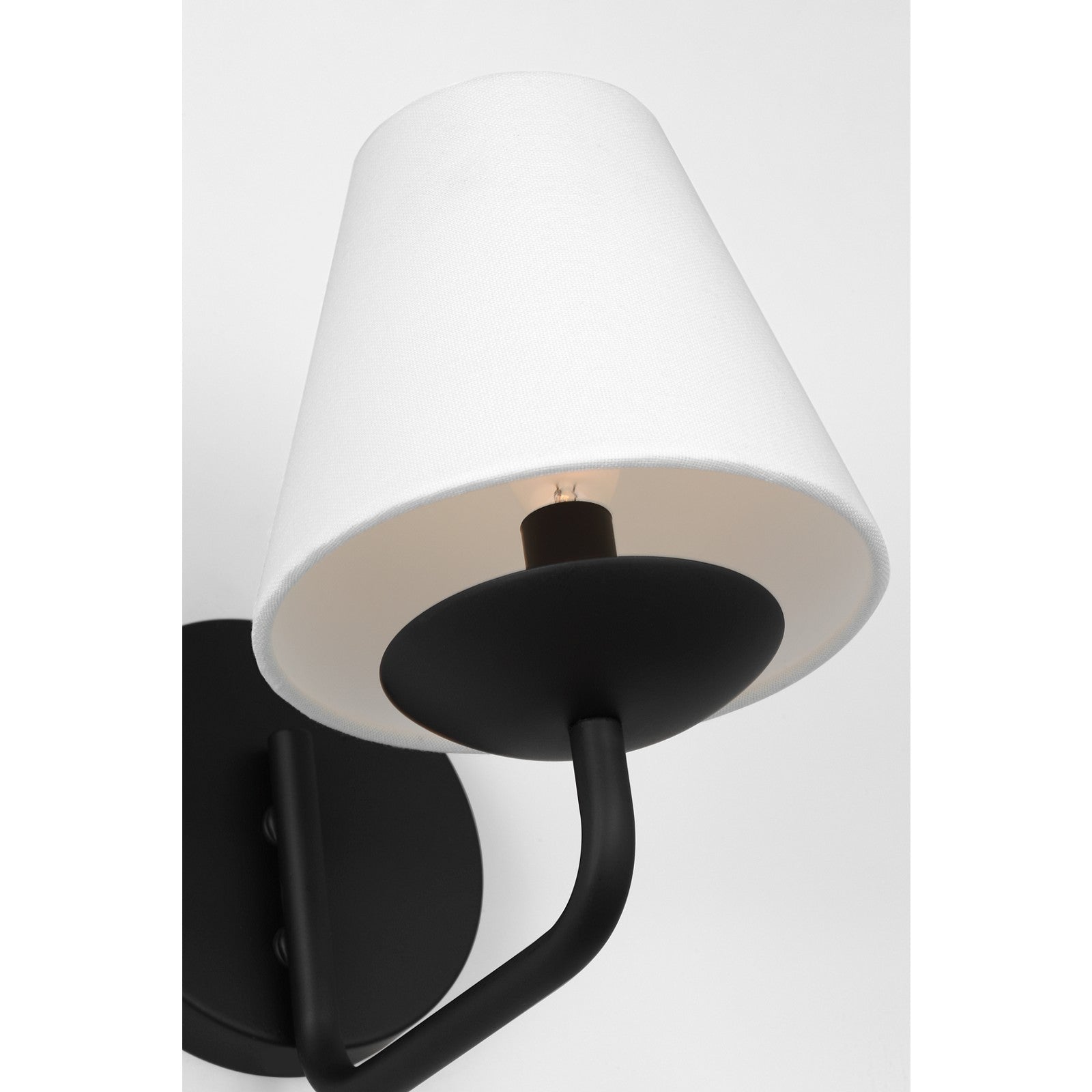 Albion Small Sconce Midnight Black - Visual Comfort Wall Lights