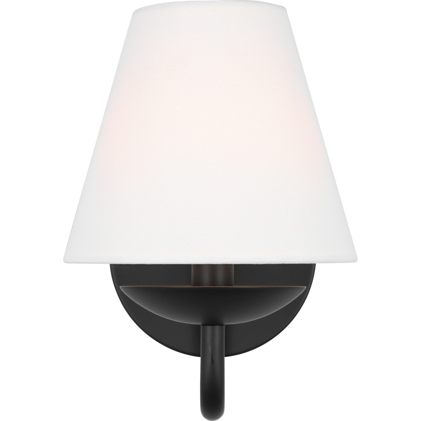 Albion Small Sconce Midnight Black - Visual Comfort Wall Lights