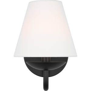 Albion Small Sconce Midnight Black - Visual Comfort Wall Lights
