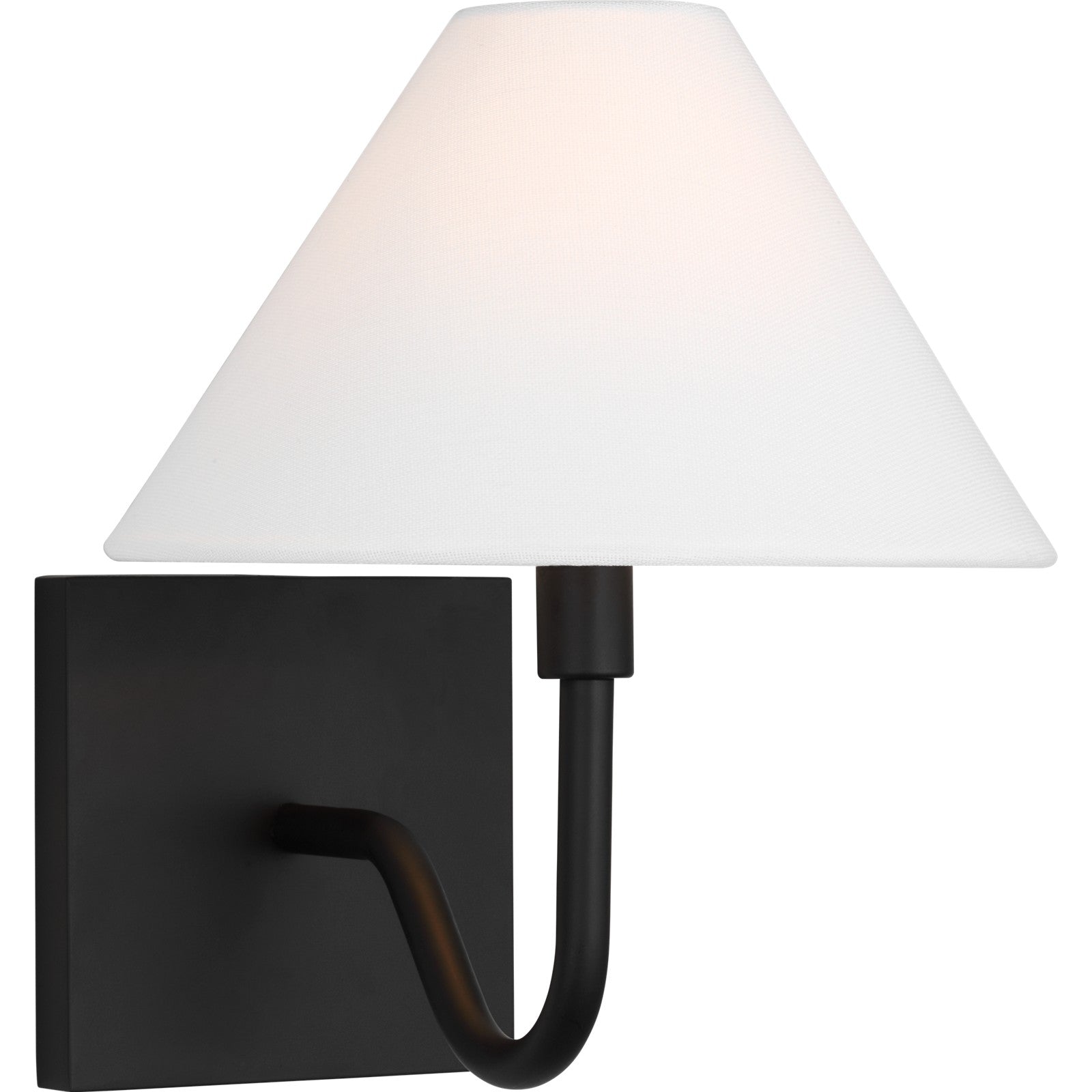 Eldon Small Sconce Midnight Black - Visual Comfort Wall Lights