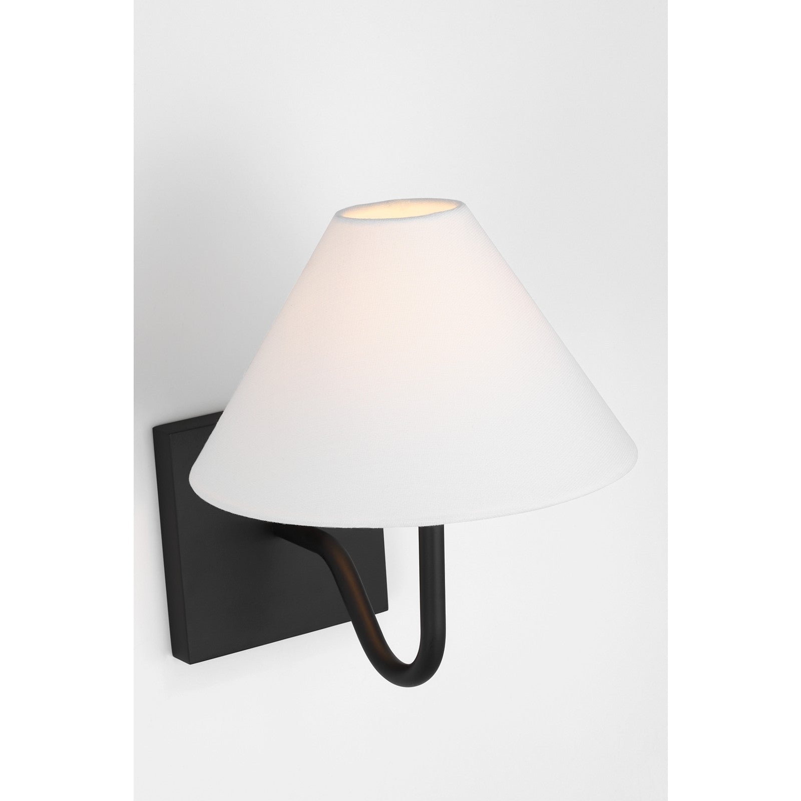 Eldon Small Sconce Midnight Black - Visual Comfort Wall Lights