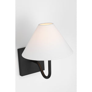 Eldon Small Sconce Midnight Black - Visual Comfort Wall Lights