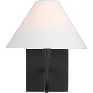 Eldon Small Sconce Midnight Black - Visual Comfort Wall Lights