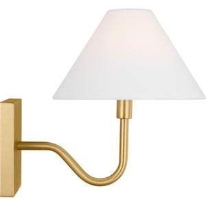 Eldon Small Sconce Midnight Black - Visual Comfort Wall Lights