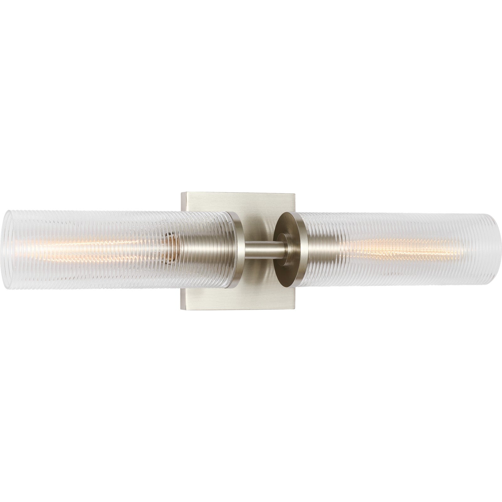 Sarita Medium Sconce Brushed Nickel - Visual Comfort Wall Lights
