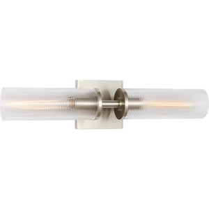 Sarita Medium Sconce Brushed Nickel - Visual Comfort Wall Lights