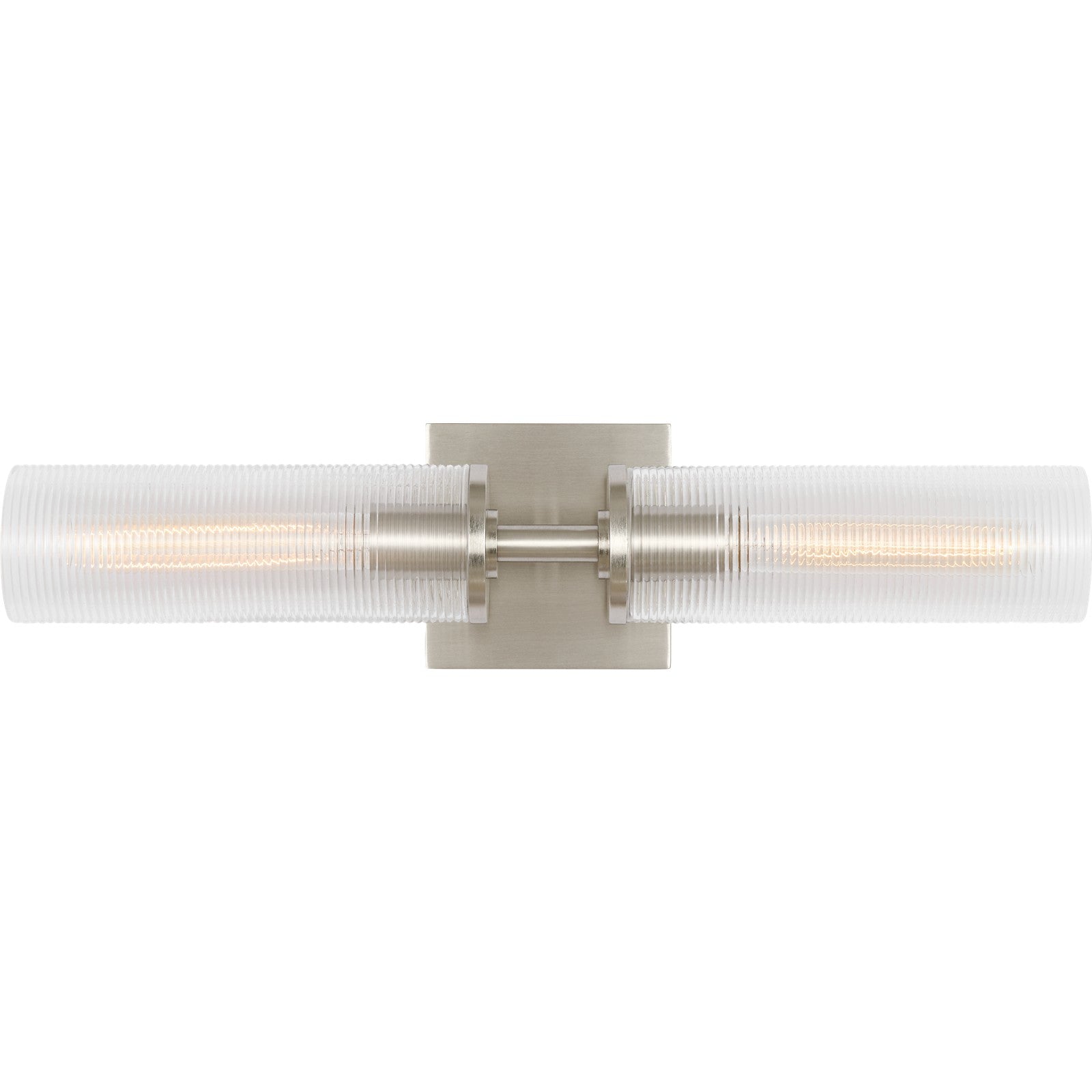 Sarita Medium Sconce Brushed Nickel - Visual Comfort Wall Lights
