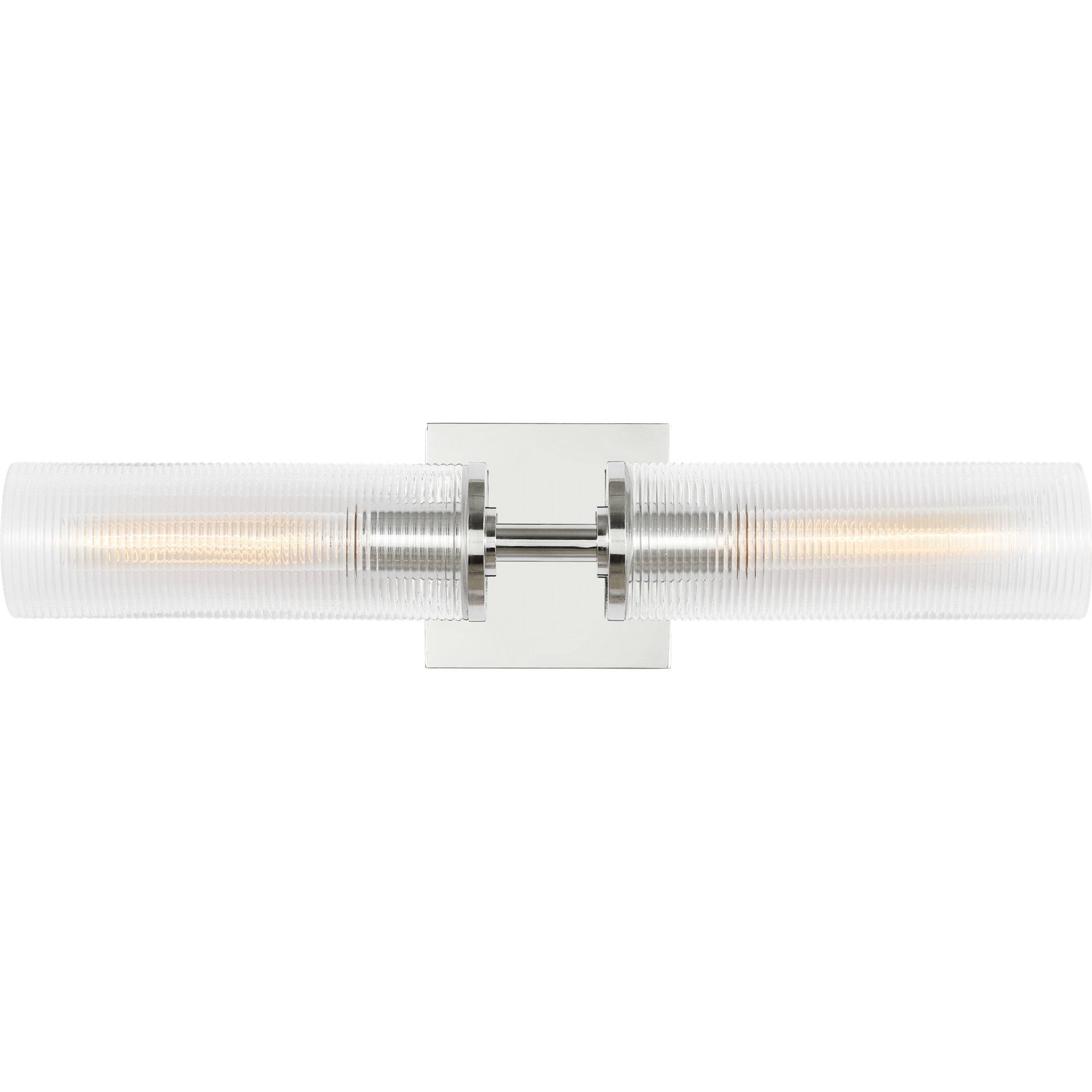 Sarita Medium Sconce Brushed Nickel - Visual Comfort Wall Lights