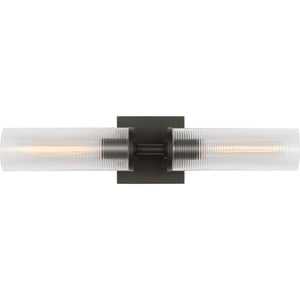 Sarita Medium Sconce Brushed Nickel - Visual Comfort Wall Lights