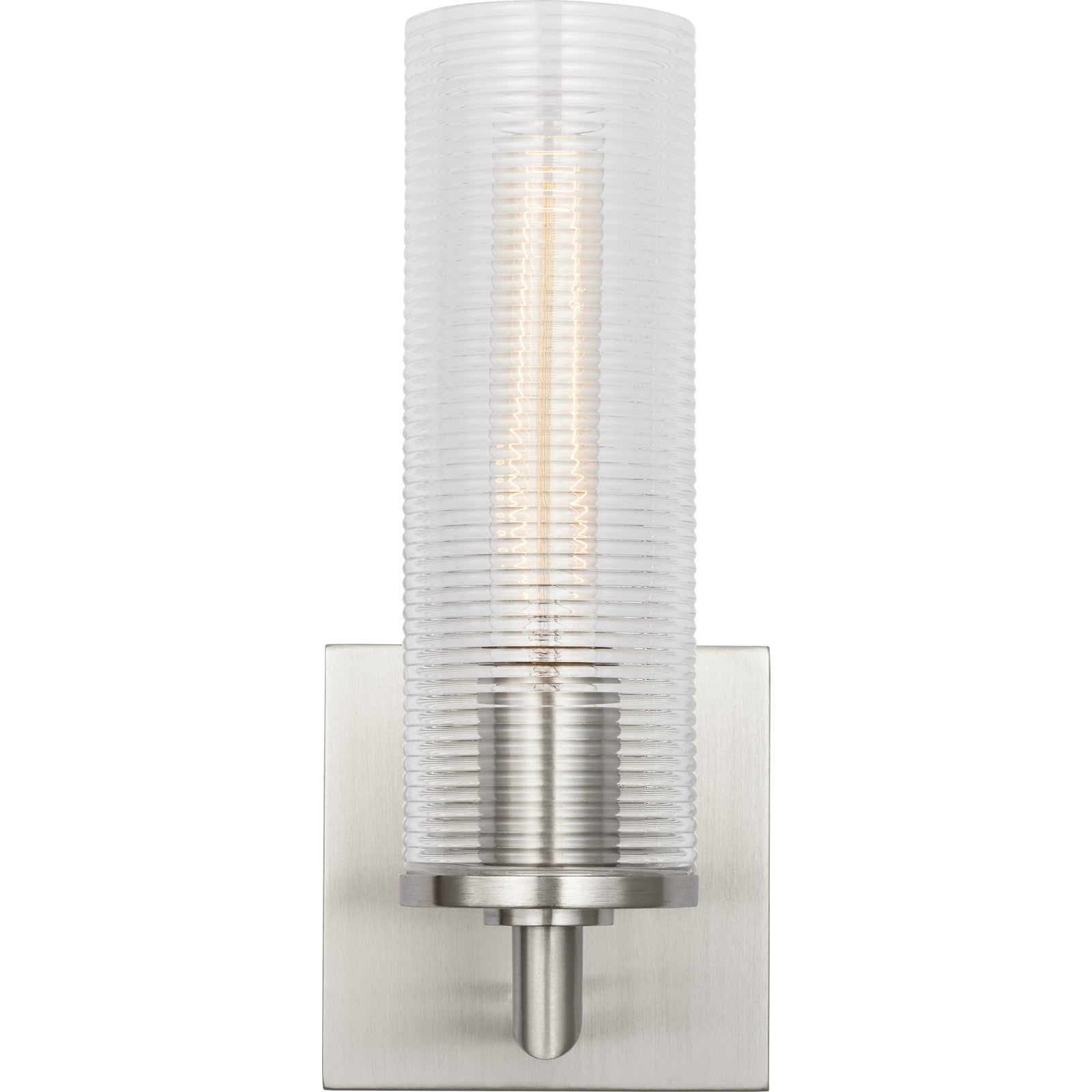 Sarita Small Sconce Brushed Nickel - Visual Comfort Wall Lights