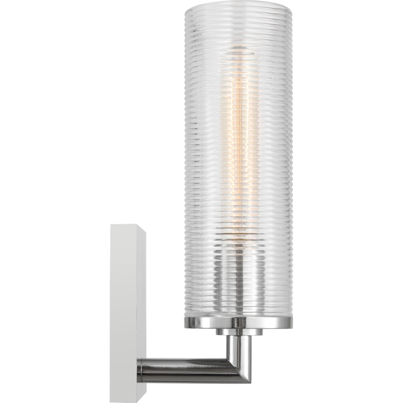 Sarita Small Sconce Brushed Nickel - Visual Comfort Wall Lights