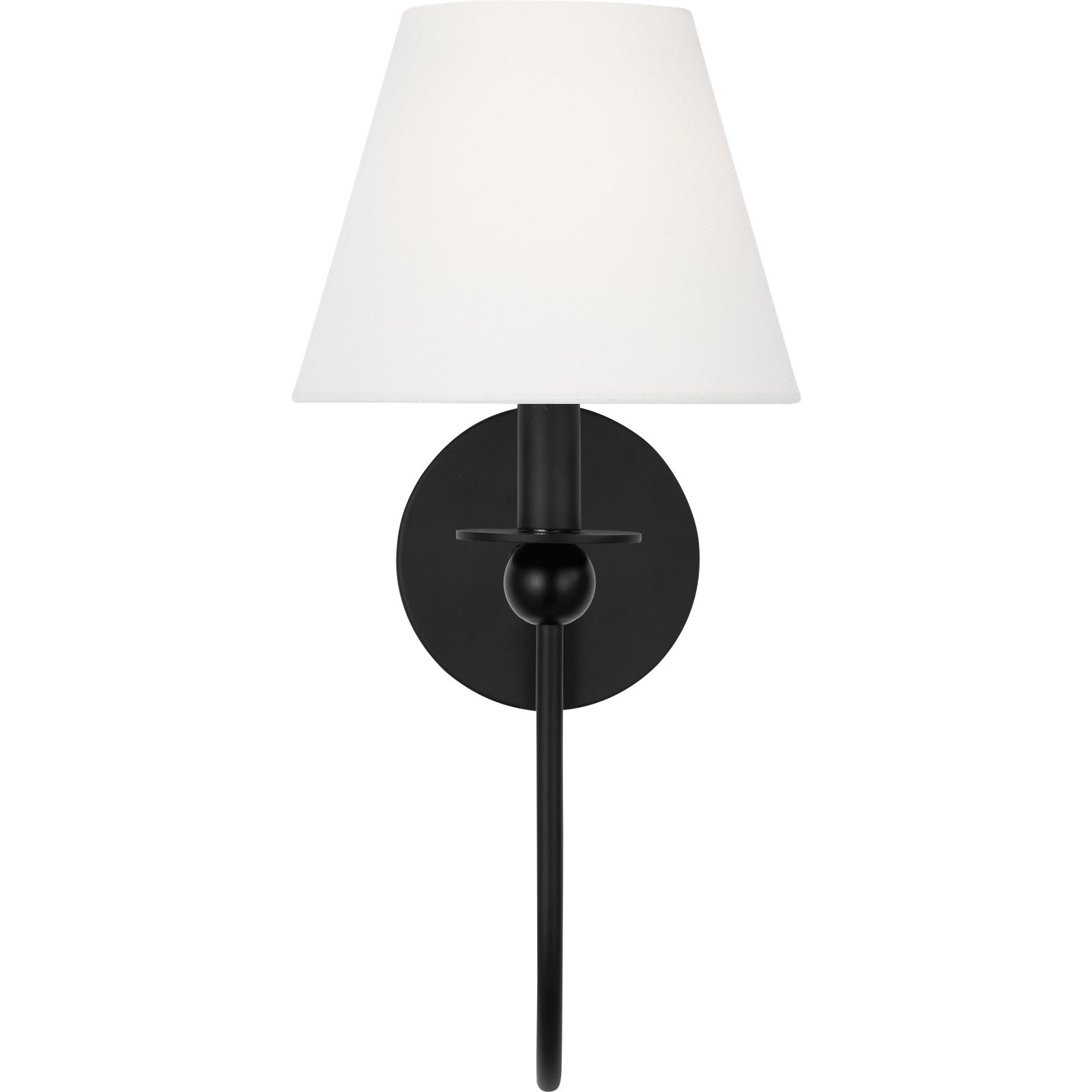 Elsay Small Sconce Brushed Nickel - Visual Comfort Wall Lights