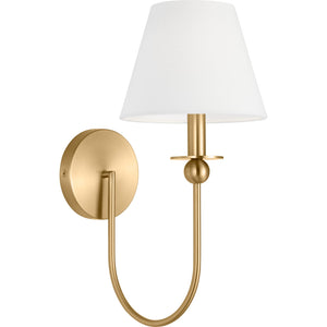 Elsay Small Sconce Brushed Nickel - Visual Comfort Wall Lights