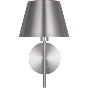 Ender Small Sconce Brushed Nickel - Visual Comfort Wall Lights